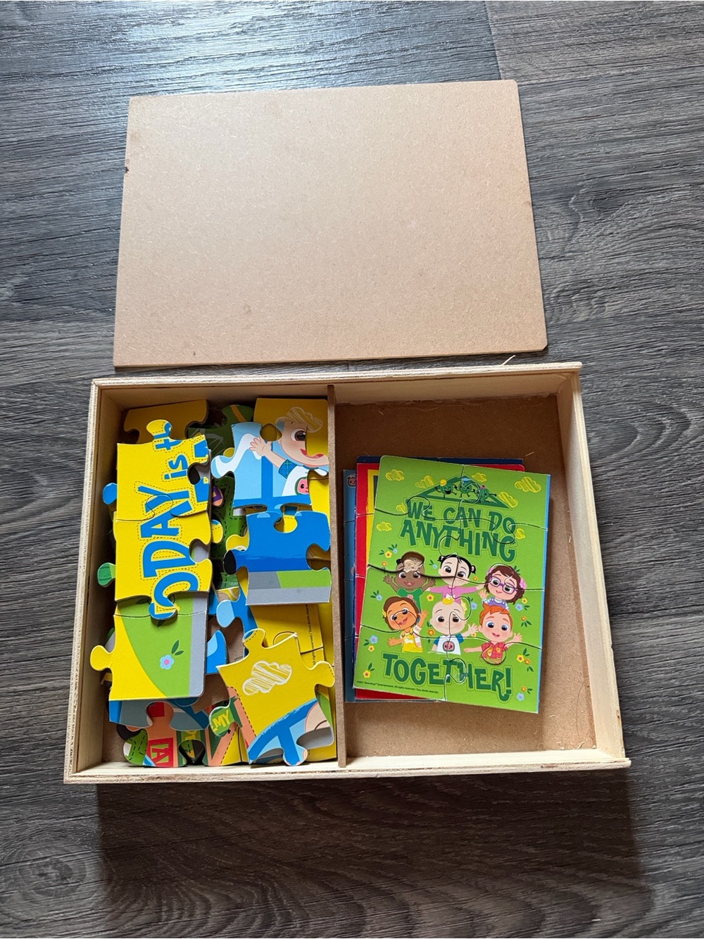 6 Cocomelon puzzle set